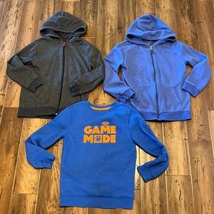 Cat & Jack Fleece Sweatshirts - Bundle of 3